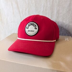 Jones New York Red Baseball Cap